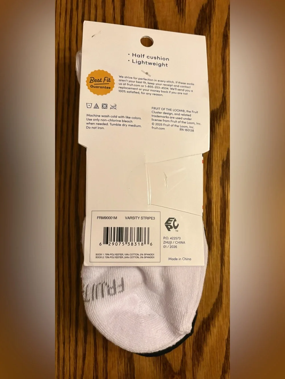 🖤 BRAND NEW…Men’s Mid-Crew Socks - 2 Pair